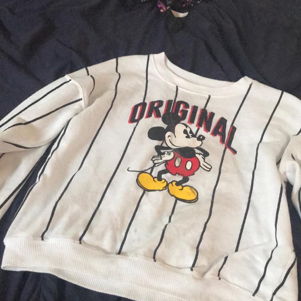 mickey mouse sweatshirt